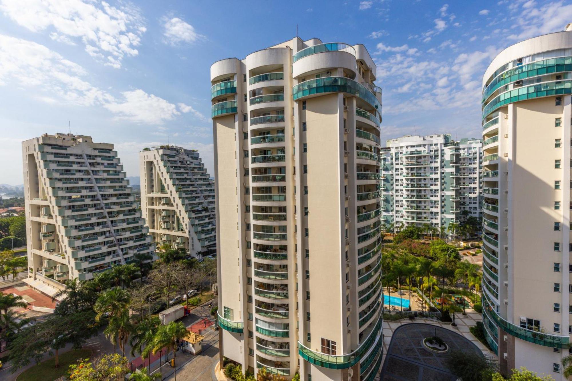 Barra Premium - Flat Com Servicos, Recepcao 24 Horas, Piscina, Academia E Balsa Praia! * Río de Janeiro