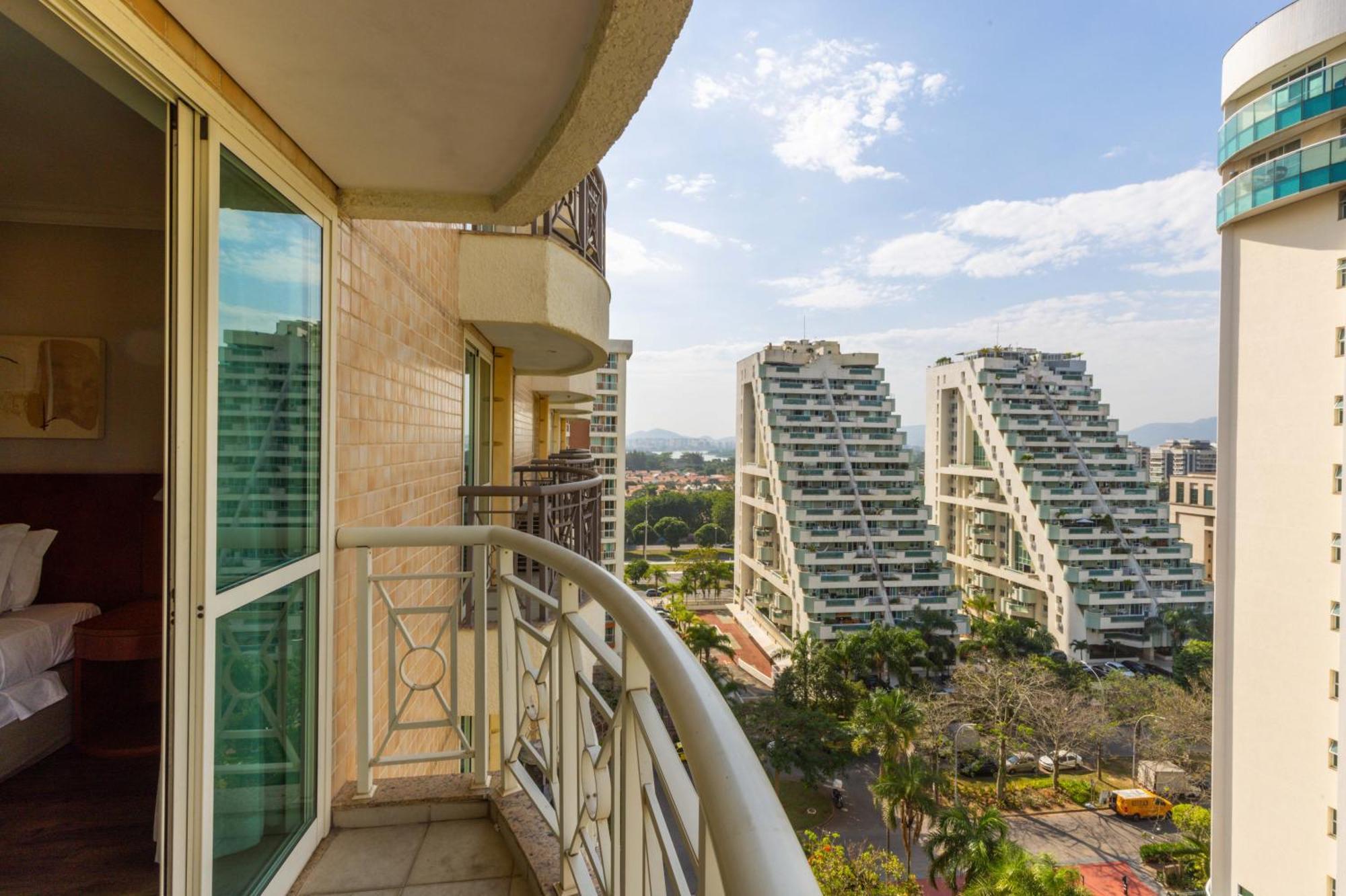 Barra Premium - Flat Com Servicos, Recepcao 24 Horas, Piscina, Academia E Balsa Praia! Apartamento Río de Janeiro
