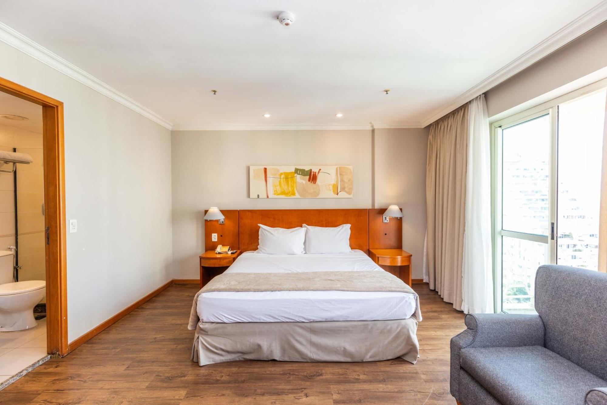 Barra Premium - Flat Com Servicos, Recepcao 24 Horas, Piscina, Academia E Balsa Praia! Apartamento Río de Janeiro